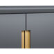 Danbury 72 inch Slate Navy Media Console & Cabinet